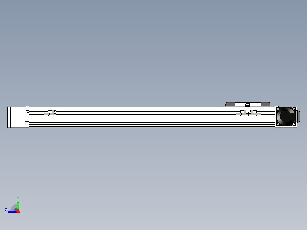 同步带滑台-欧规BC6-L120-S600-R-P40-D3右视图