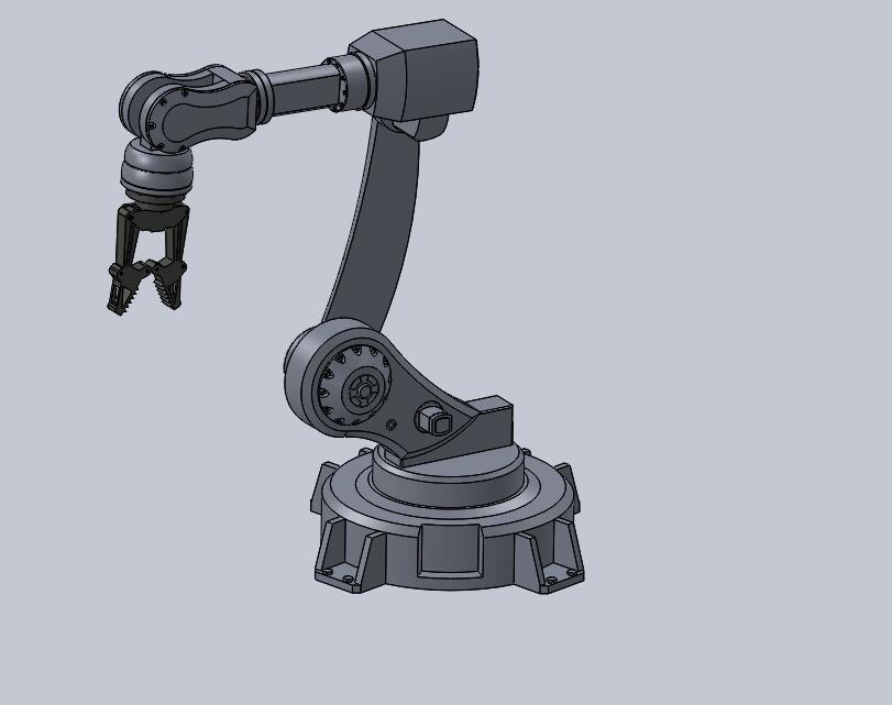 机器人手臂，3D模型