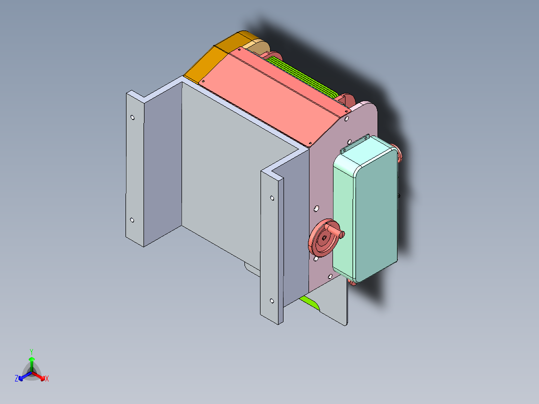 <span style='color: red'>包装</span>盒送料<span style='color: red'>机构</span>