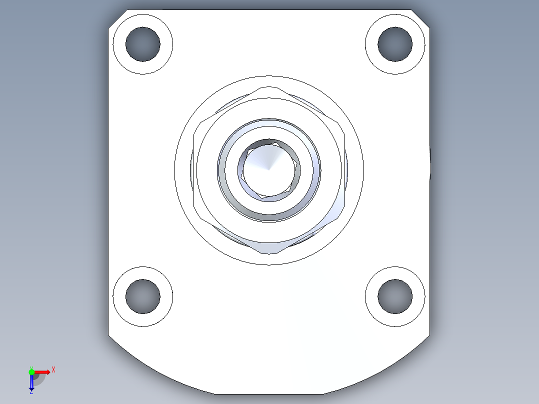 KOSMEKLT0480-GR-Y45多系列多零件图纸模型多系列多零件图纸模型俯视图