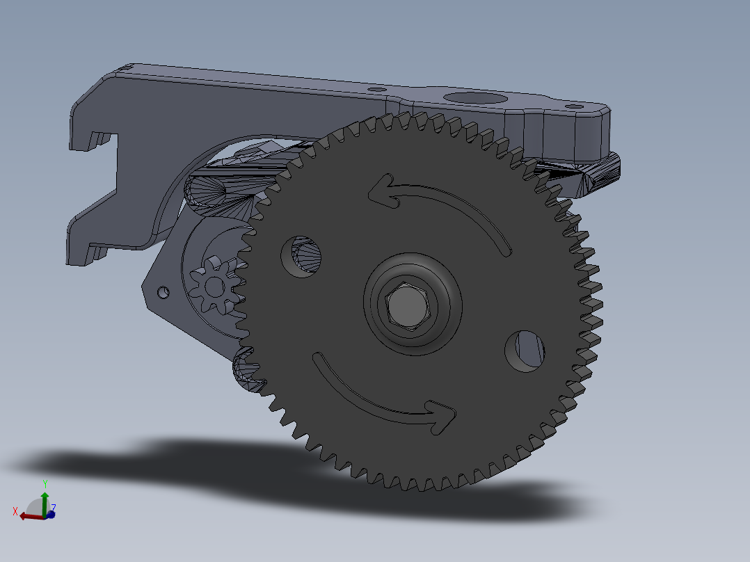 3D打印机Taylors Gregs Wades MK6 filament feed for Ultimaker（MK６挤出头）