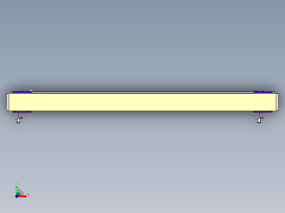 威洛博VL系列3d模型模组2VL17E2Y-S2150前视图