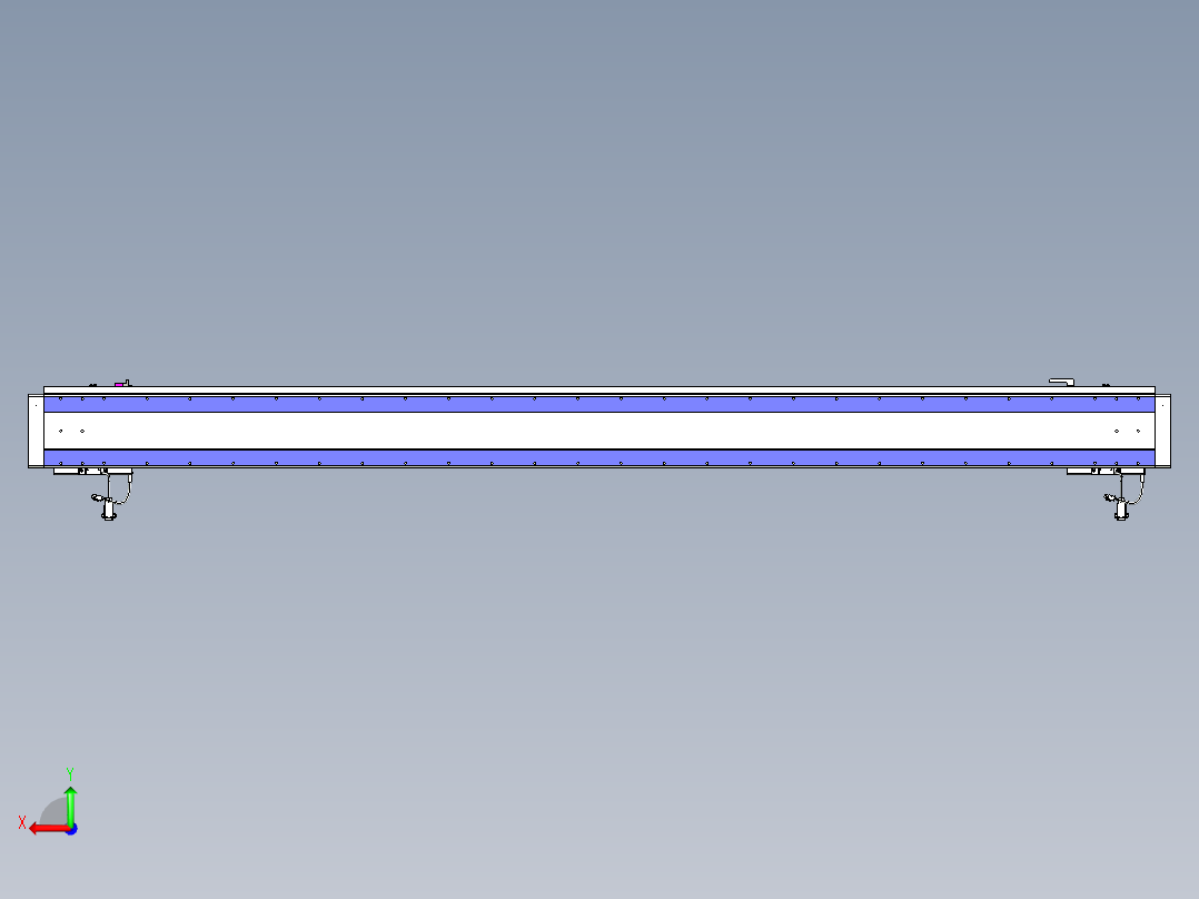 威洛博VL系列3d模型模组2VL17E2Y-S2150后视图