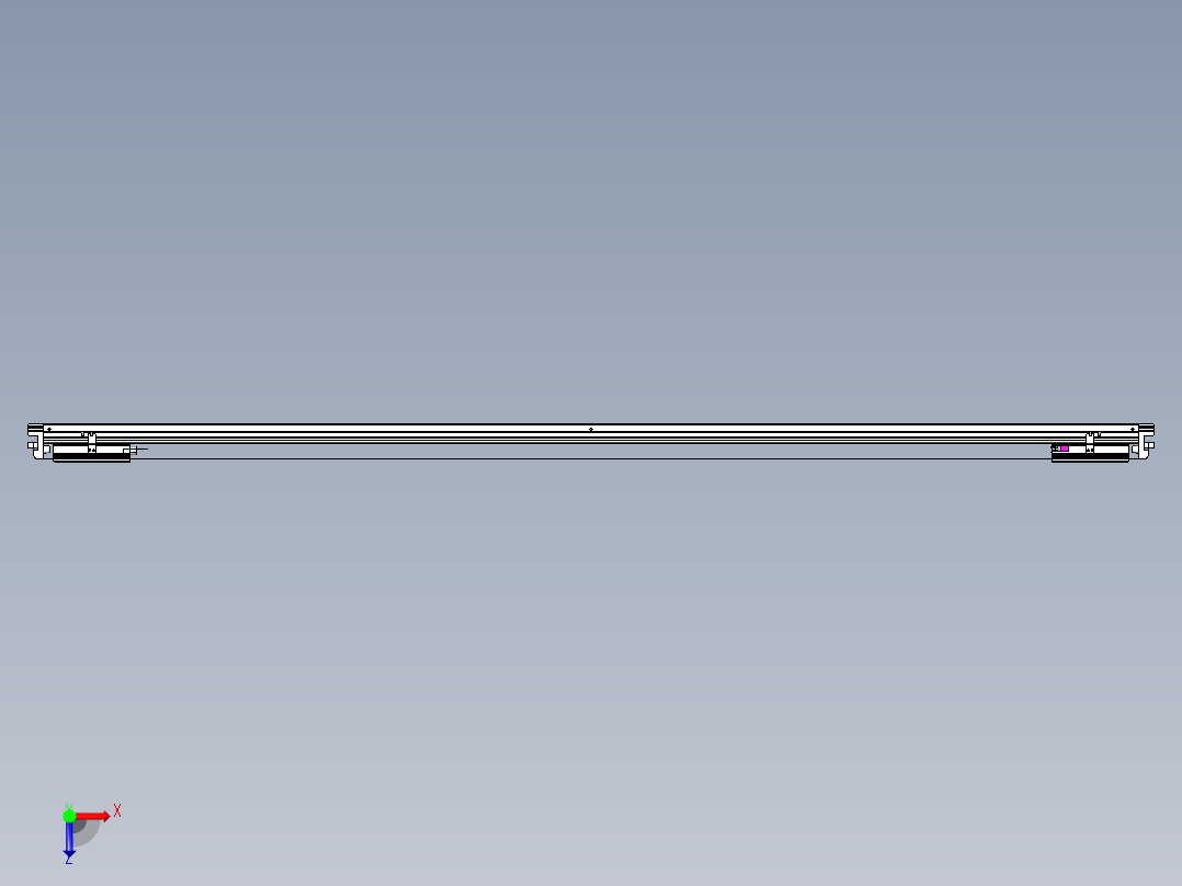 威洛博VL系列3d模型模组2VL17E2Y-S2150俯视图