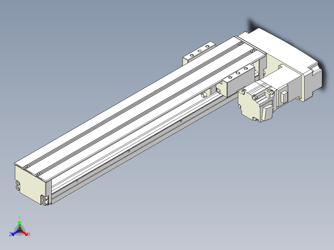 钢基模组-TPA-KNR-6005C-400A1-MR-H1正等轴测图