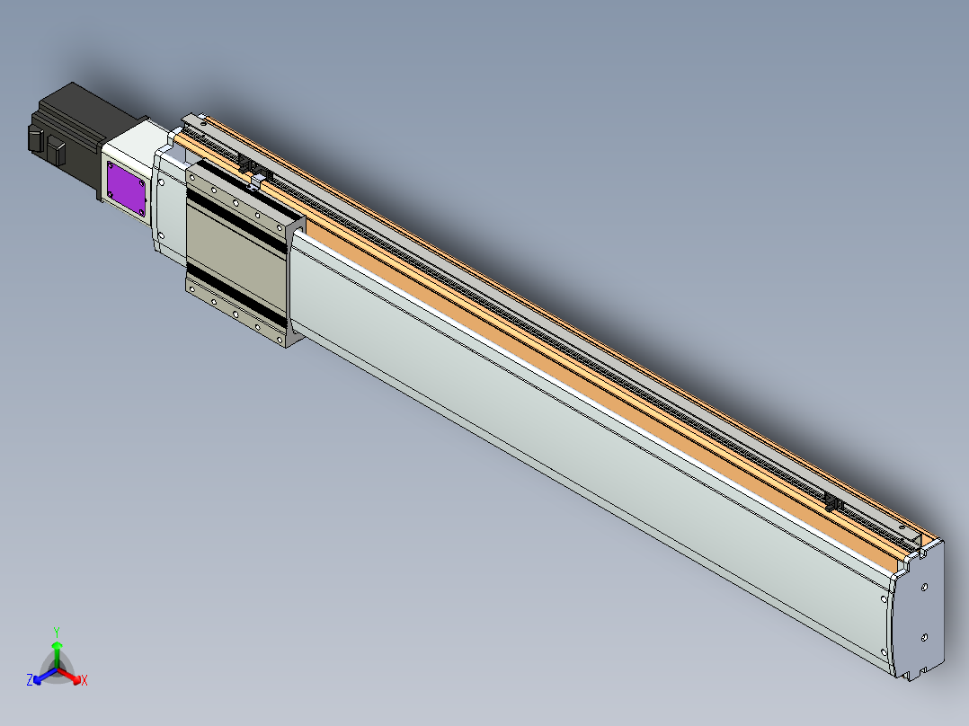 威洛博VF17-L20-C-S900-BC-P75-C4正等轴测图