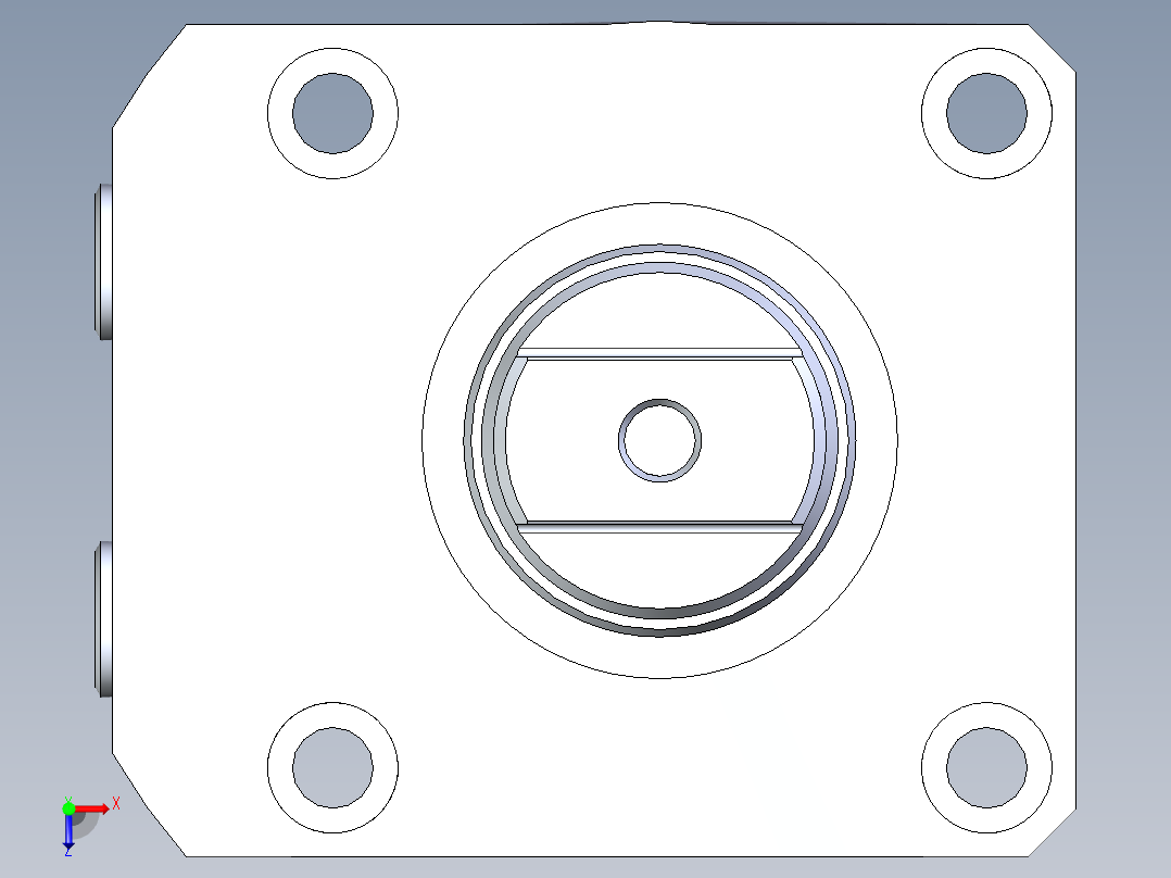 KOSMEKLHA0650-Gx-P_rev1多系列多零件图纸模型俯视图