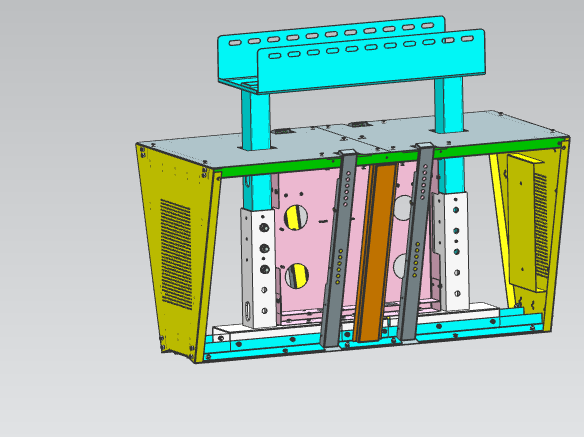 可角度调整挂屏支架