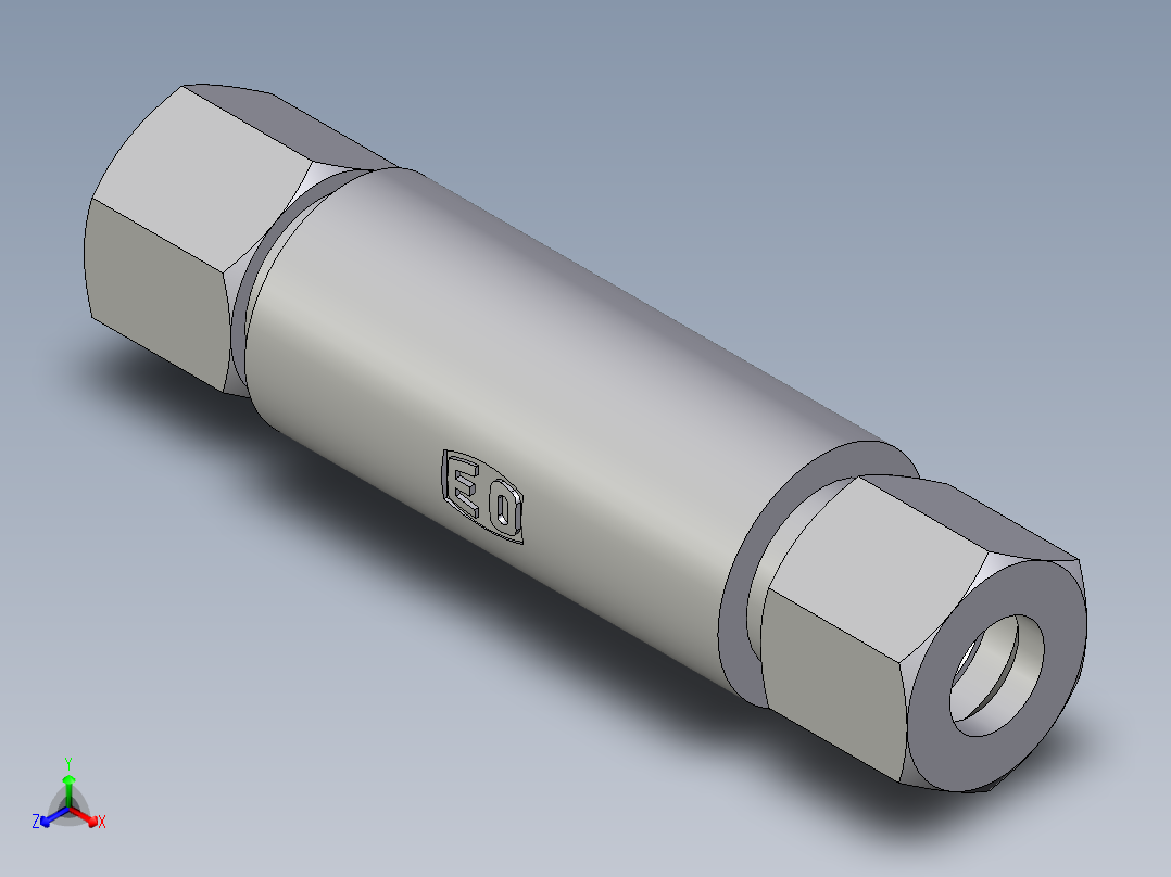 卡套式工业通用硬管接头EO_Weld_bulkhead_fitting_ESV10ZL
