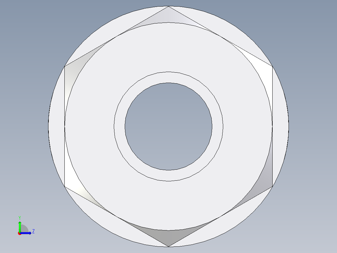 卡套式工业通用硬管接头EO_Weld_bulkhead_fitting_ESV10ZL左视图