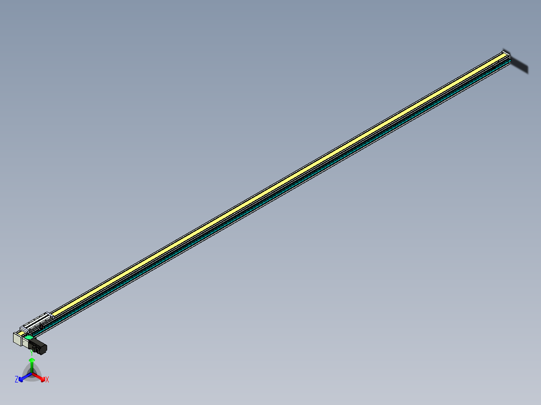 欧规系列-LB6-L130-C-S3900-BL-P40-D3正等轴测图