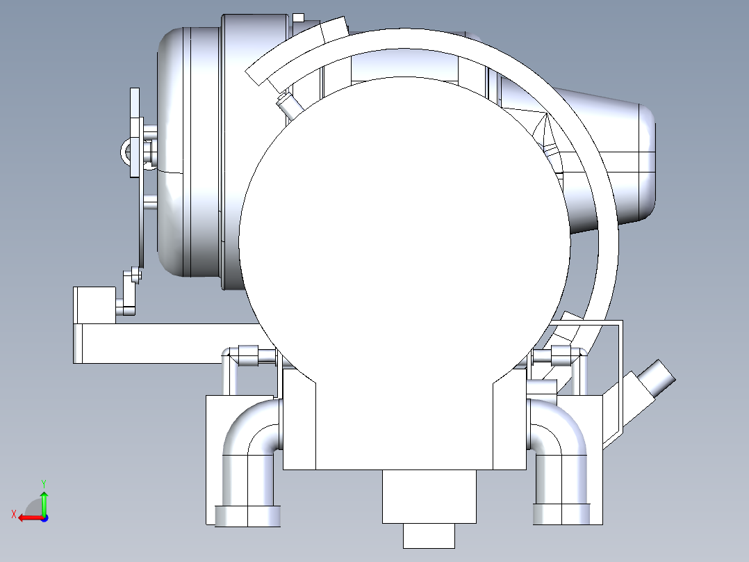 川崎机器人模型大全后视图