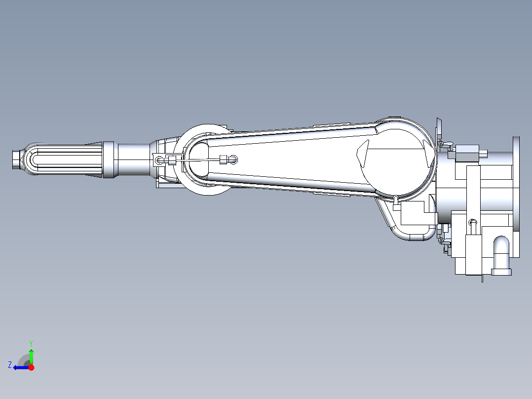 川崎机器人模型大全右视图