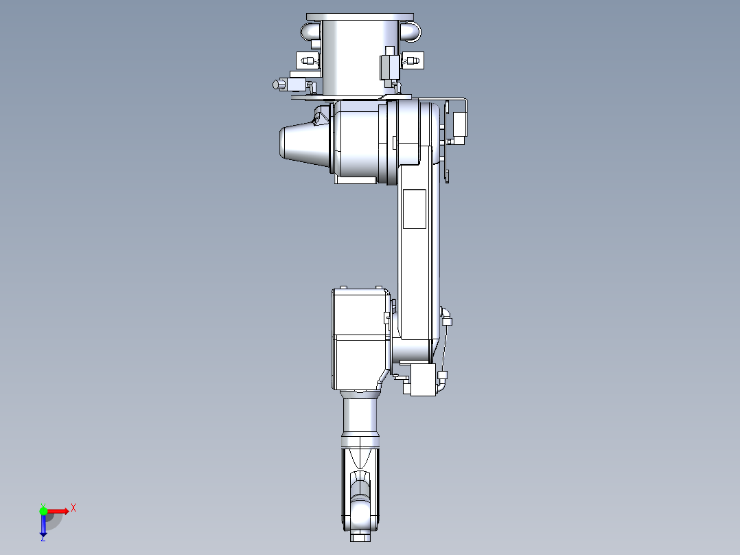川崎机器人模型大全俯视图