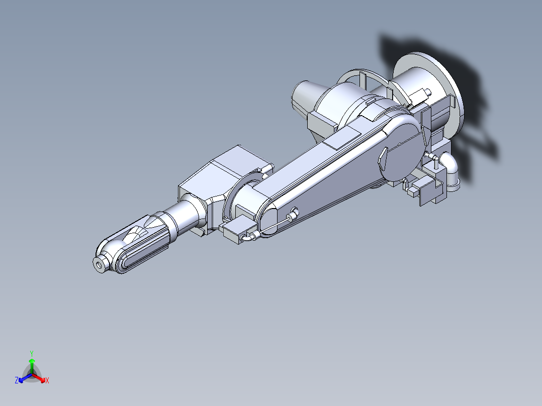 川崎机器人模型大全正等轴测图
