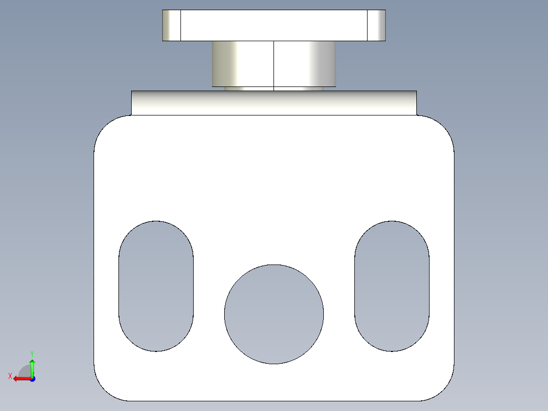 基恩士OP-83180_kc图纸模型后视图