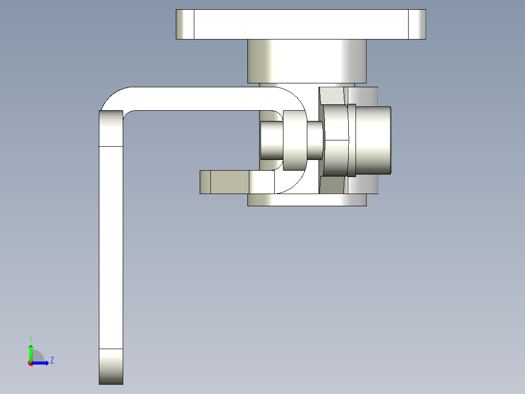 基恩士OP-83180_kc图纸模型左视图