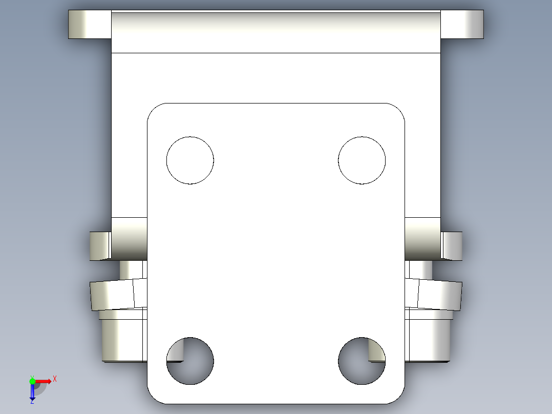 基恩士OP-83180_kc图纸模型俯视图