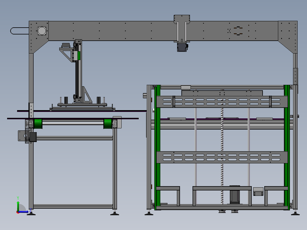 2023.02月-模块灯供料自动化sw18可编辑左视图