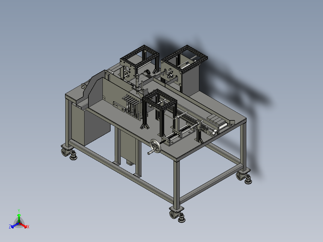 stacker堆垛<span style='color: red'>机</span>3D<span style='color: red'>图纸</span> <span style='color: red'>STP</span><span style='color: red'>格式</span>