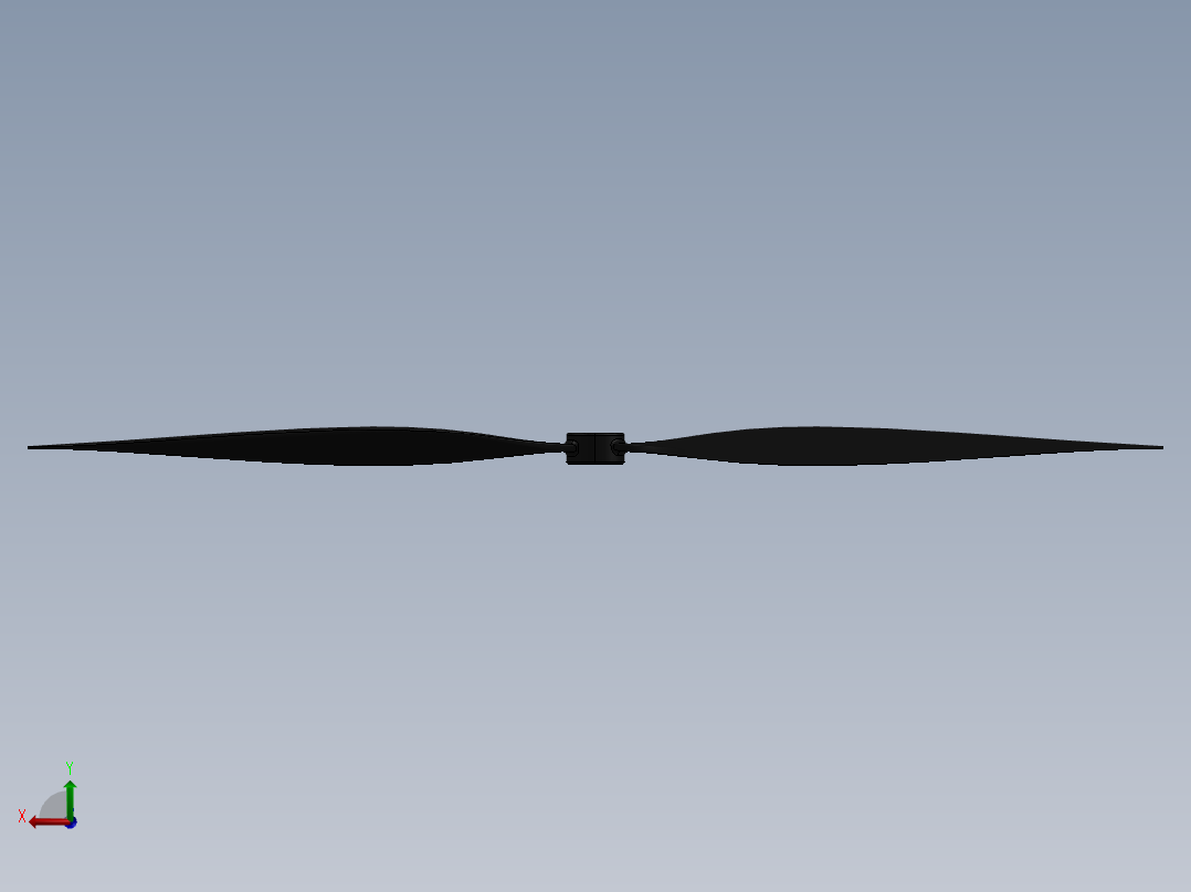 垂直起降固定翼电动多旋翼无人机带广电吊舱后视图