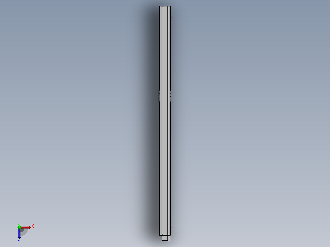 精密模组MT220-L150-4000-RD-M75-C4俯视图