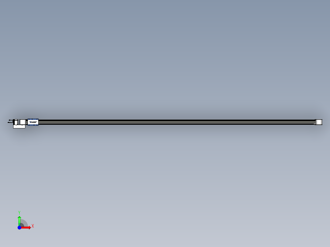 威洛博LB.GB同步带传动--欧规系列GB8-L96-S4600-BL-P75前视图