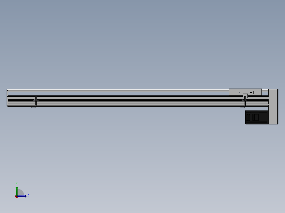 精密模组MY140-T10-900L-BM-P40B-C4-C左视图