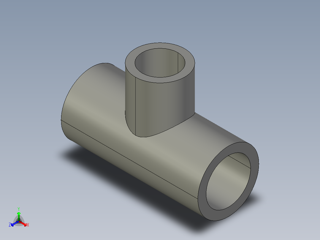 船舶管路系统SeaCor_Molded_ReducingTee_SxSxS_37J101101_0.75in x 0.5in