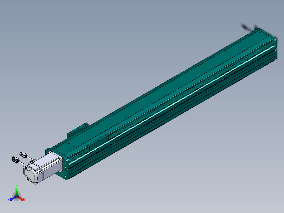 东锦丝杆传动-直线滑台模组DH100-C-L10-S750-BC-O400W-C3