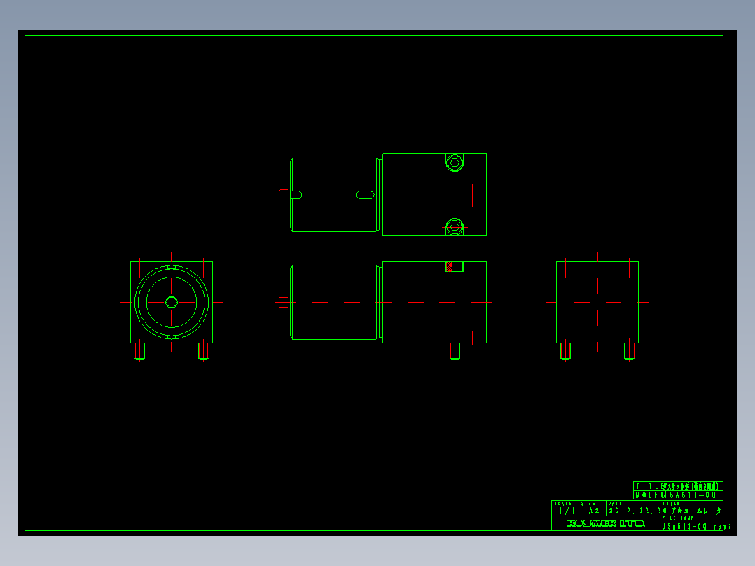 KOSMEKJSA511-0G_rev1多系列多零件图纸模型多系列多零件图纸模型