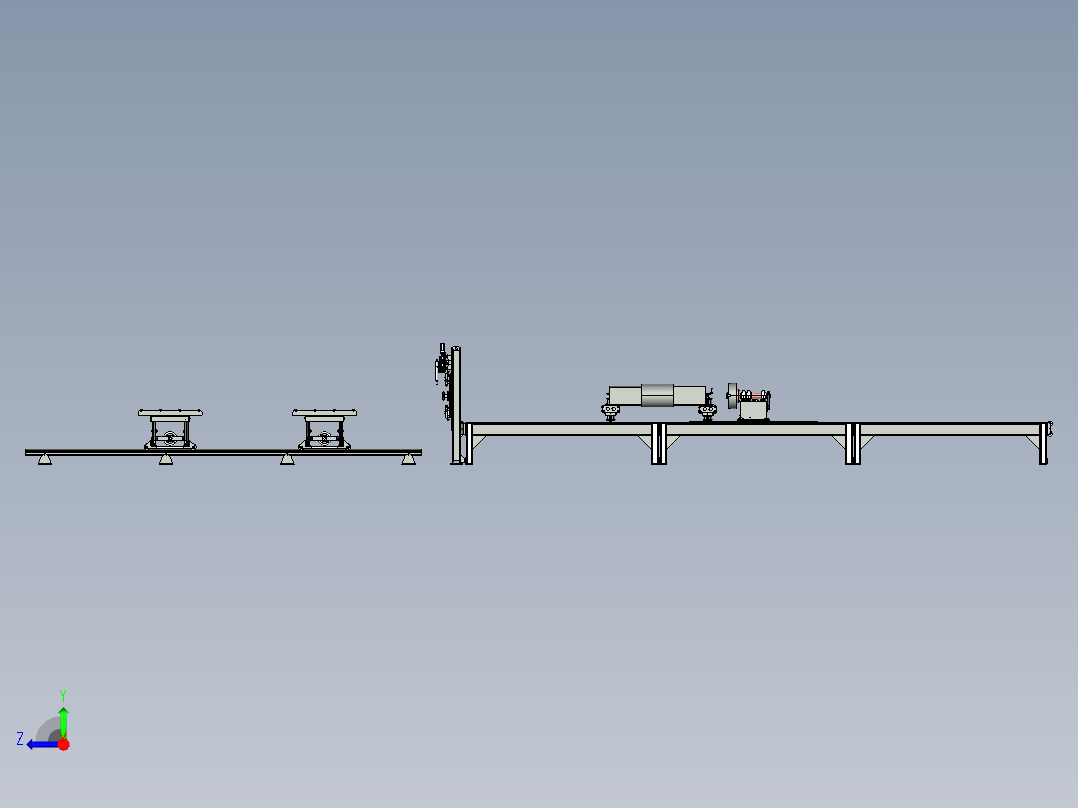 激光专用切管机右视图