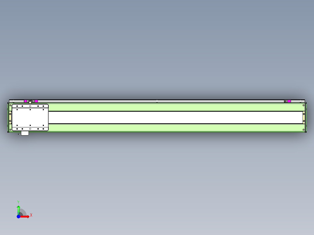 威洛博LC系列3d模型模组LC17E2Y-S1450前视图