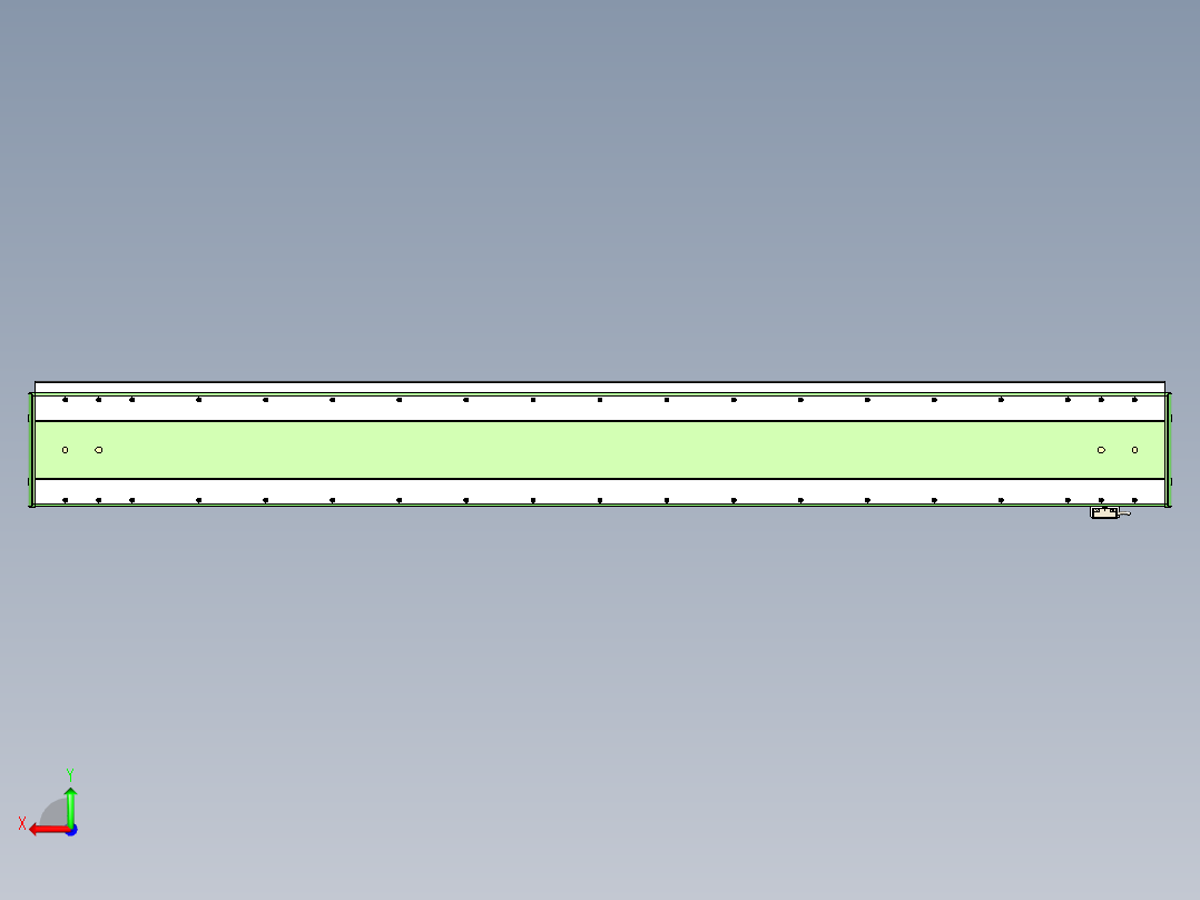 威洛博LC系列3d模型模组LC17E2Y-S1450后视图