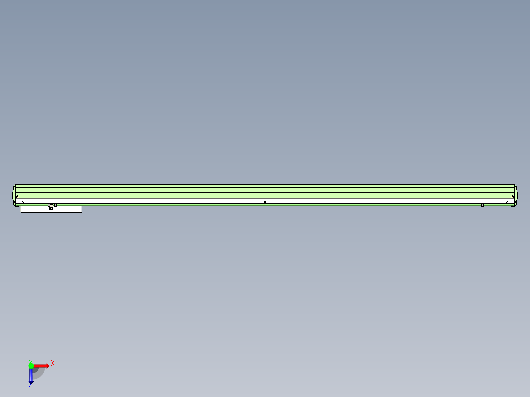 威洛博LC系列3d模型模组LC17E2Y-S1450俯视图