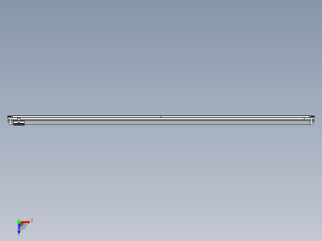 威洛博VL系列3d模型模组VL22H1Y-S2900俯视图