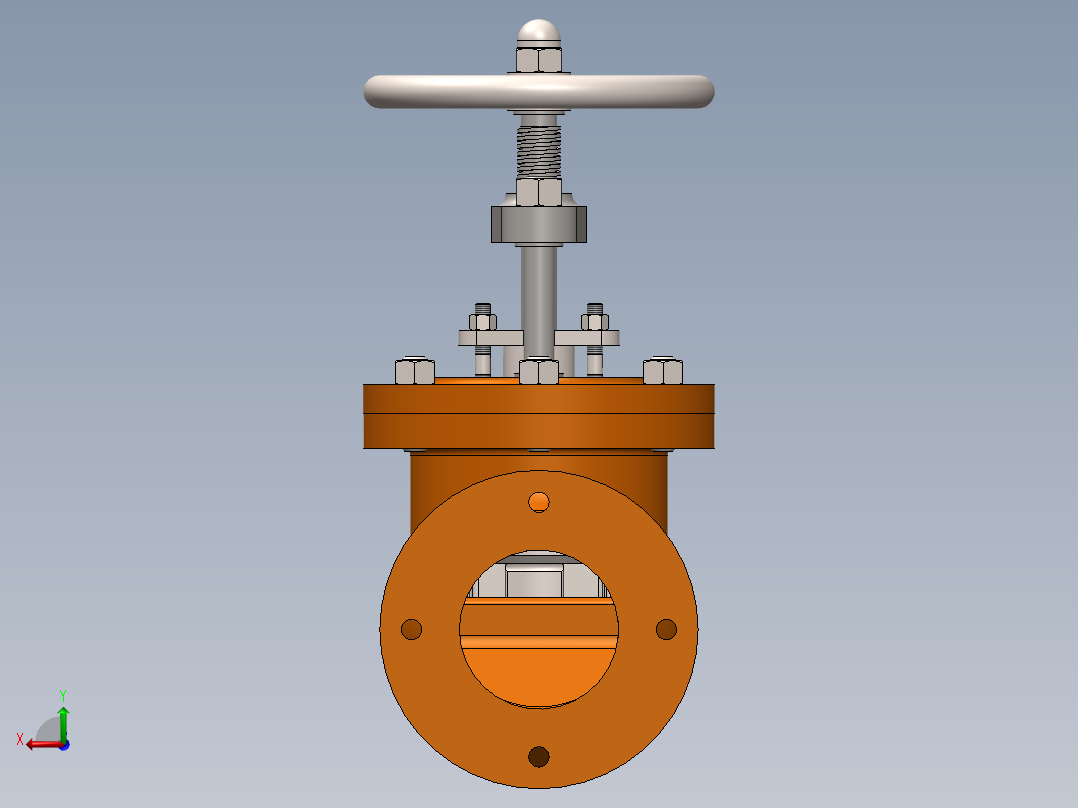 截止阀13后视图
