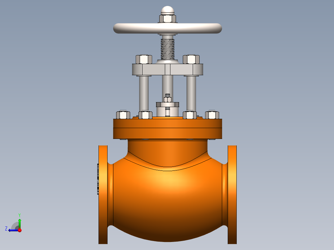 截止阀13右视图