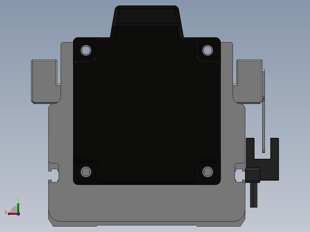 精密模组MY80D-T10-750L-BC-P20B-C4-C后视图