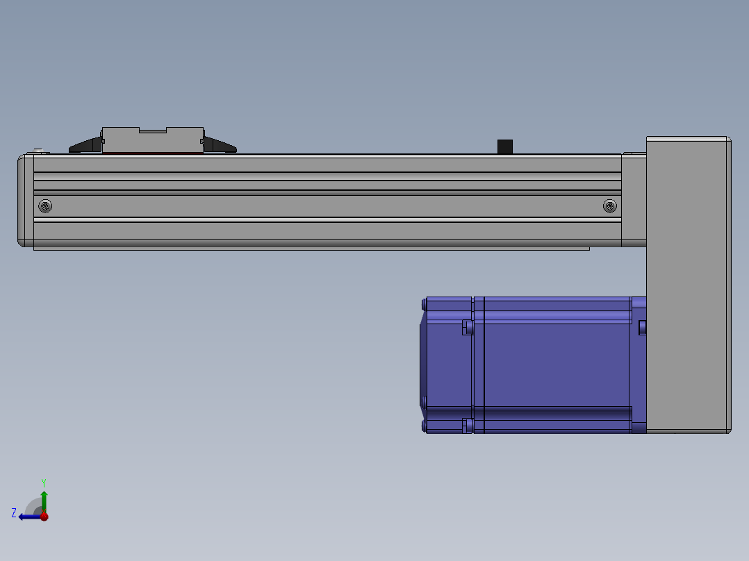 精密模组MY50-T10-150L-BM-P20B-C4-C右视图