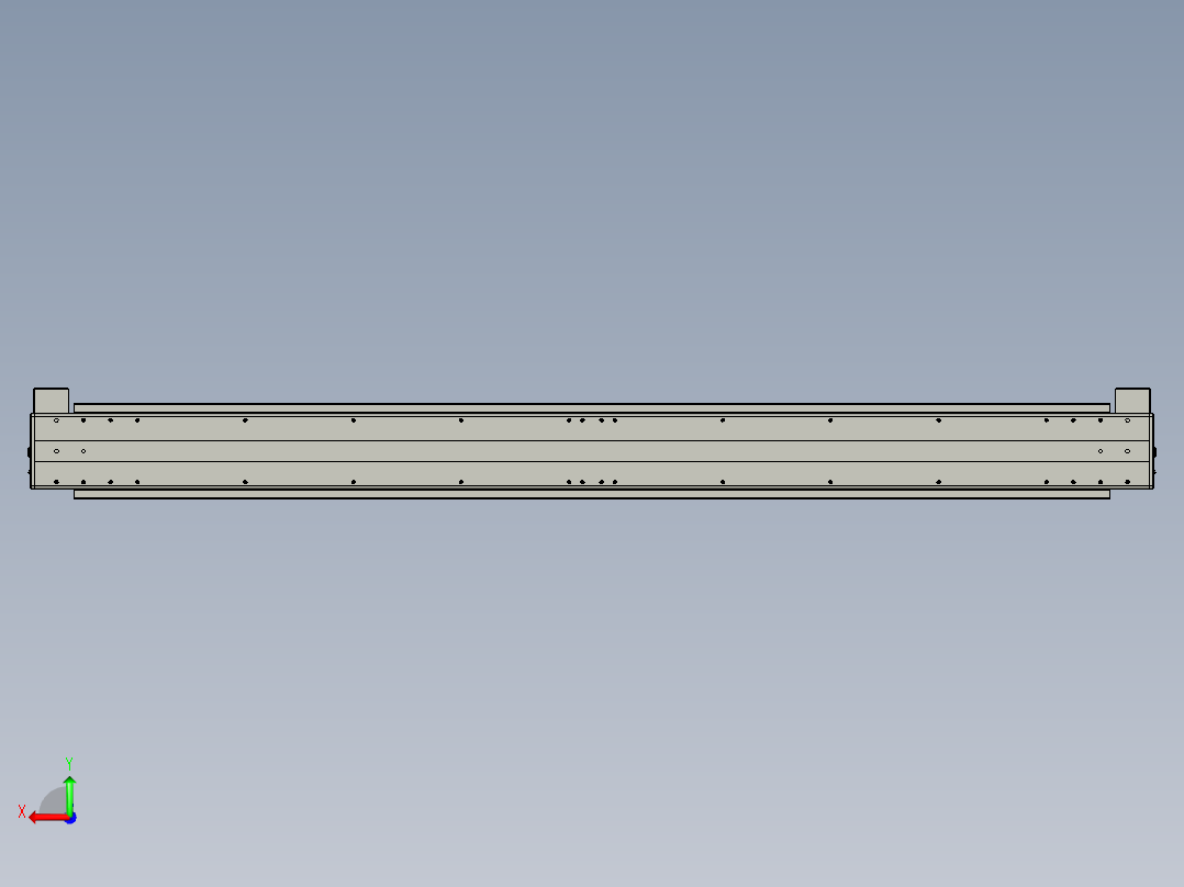 威洛博双电机滑台-VBC14S2-L50-S1500-BU-P40-C6后视图