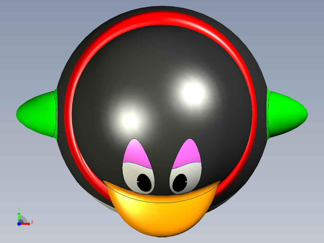 超盟QQ仔前视图