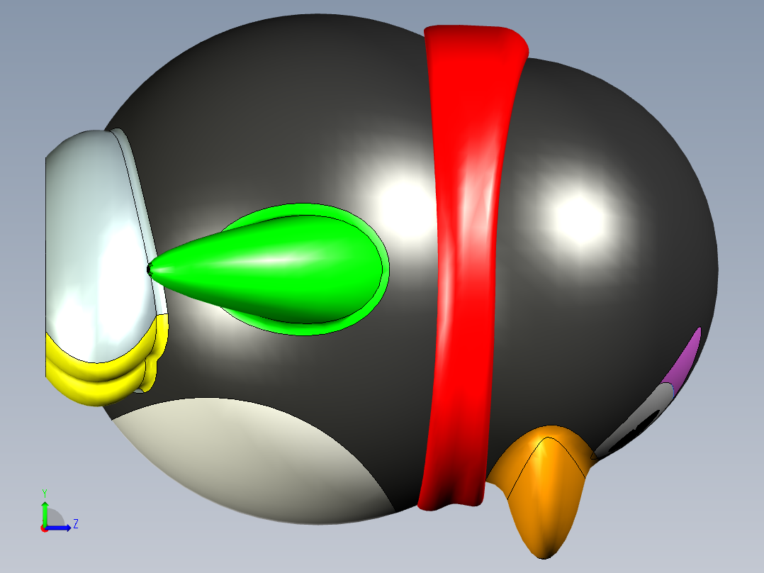 超盟QQ仔左视图
