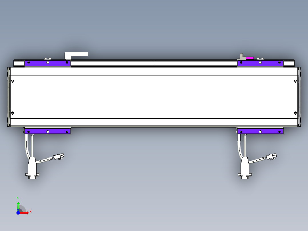 威洛博VL系列3d模型模组2VL14S1Y-S350前视图