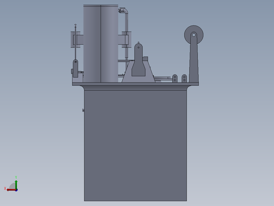 机械专业包装机设计 连续式包装机含三维二维说明书1532568后视图