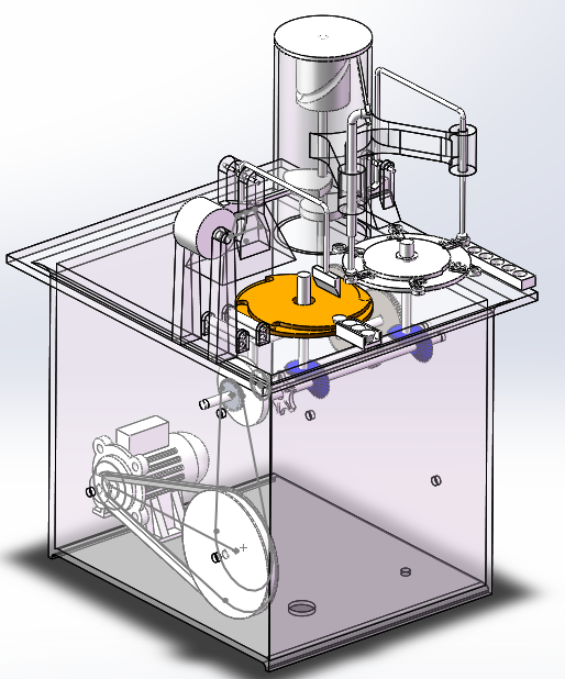 机械专业包装机设计 连续式包装机含三维二维说明书1532568
