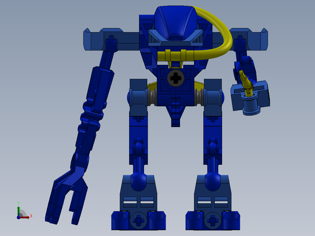 喷漆机器人前视图