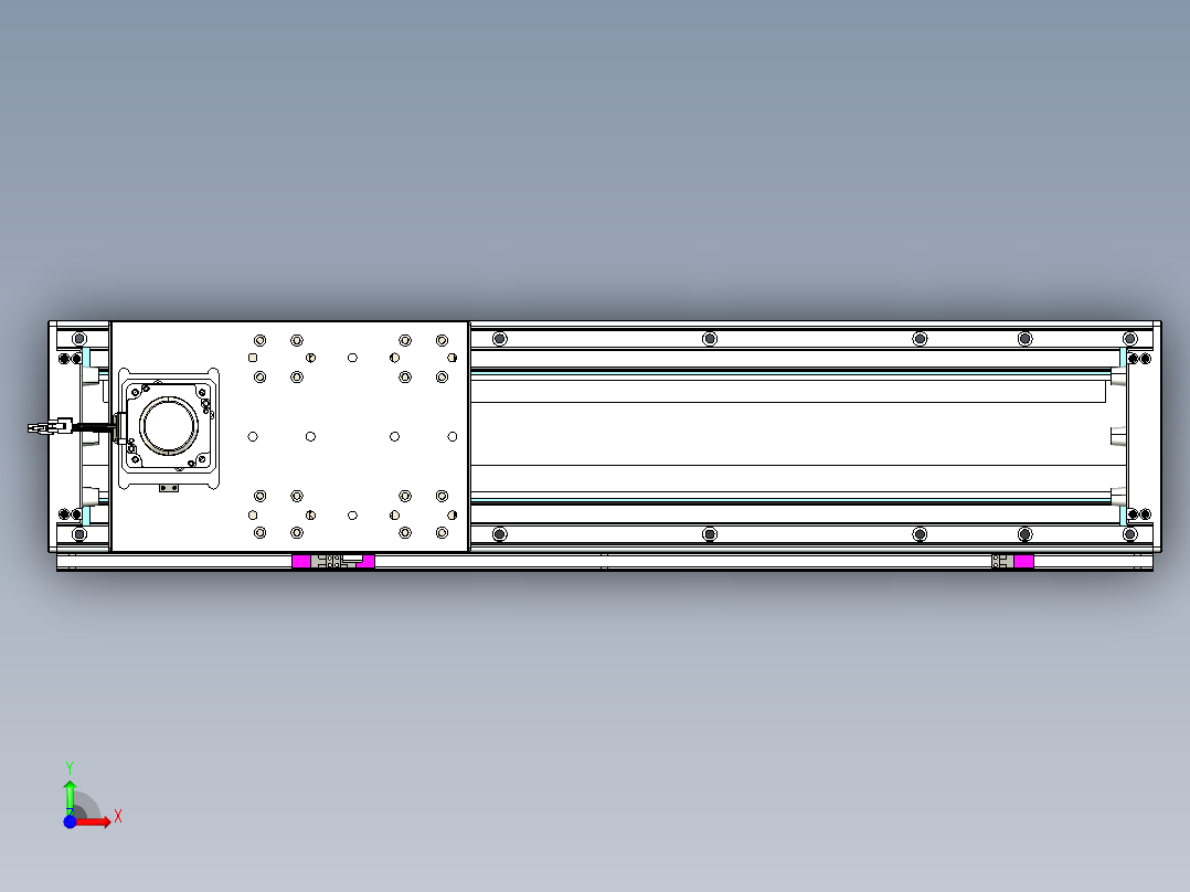 威洛博VG 系列模组VG22-L50π-S600-BC-ZP75B-C3-K前视图