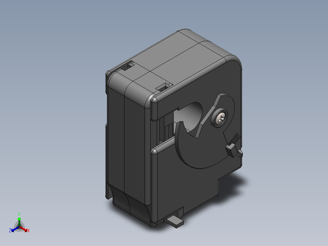 传感器 (38)正等轴测图