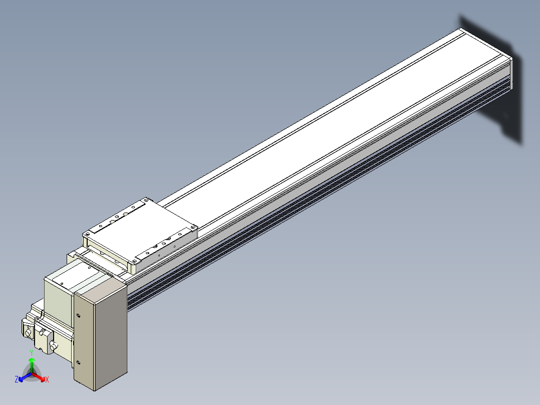 同步带全封闭直线模组TPA-HCB-105D-90-L550-RP-Y-P20-N3